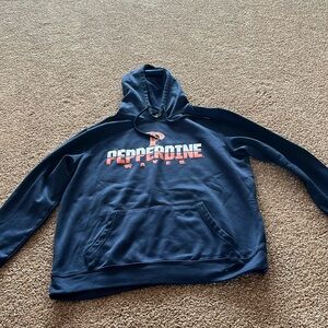 Pepperdine Waves Hoodie Large Colosseum